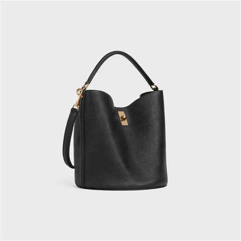 celine lefebure bucket bag|BUCKET 16 BAG IN SUPPLE GRAINED CALFSKIN .